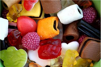 Candy Different Sweets